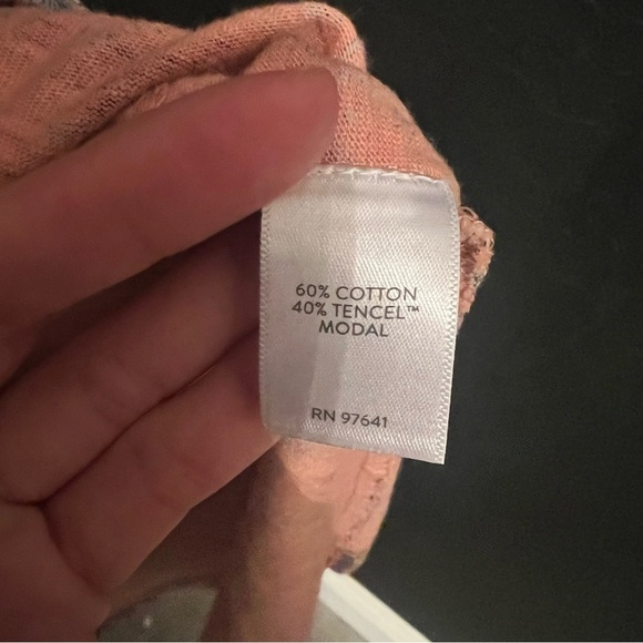 J Jill Dress M Mauve Floral
Hearts Sheath Midi Cotton Modal
Comfort Boho - Picture 9 of 11